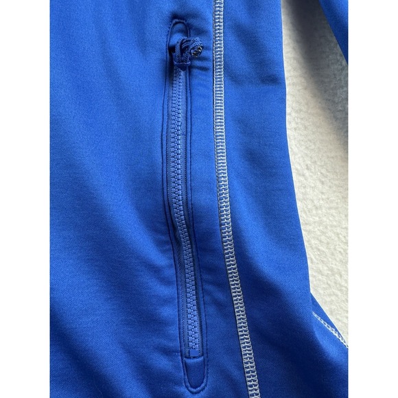 Columbia Jacket Mens Large Blue Omni Wick Full Zip Fleece Lined Hiking Outdoors - Picture 5 of 13